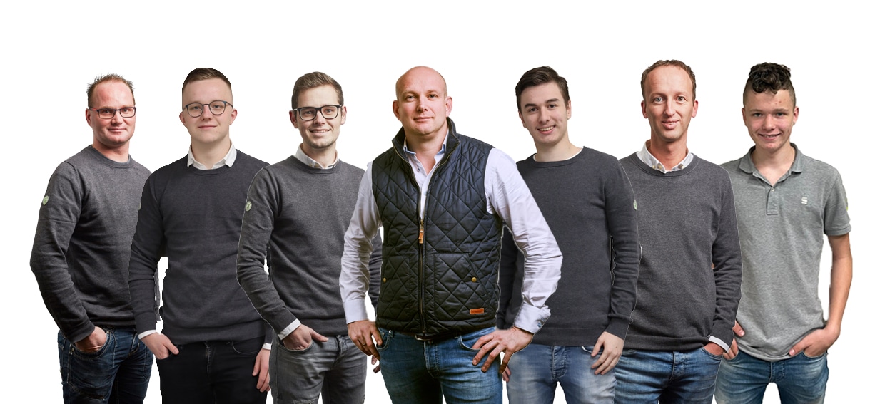 teamfoto bijgesneden